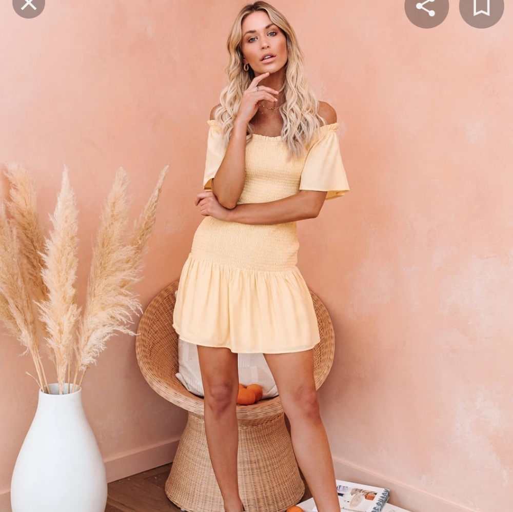Vici height of summer off the shoulder dress